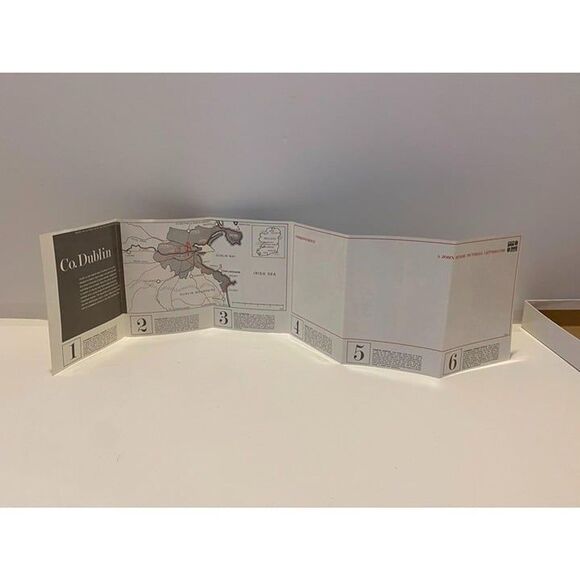 Vintage Country Dublin Ireland John Hinde Pictorial Letter Guide Postcard Unused - Picture 8 of 9